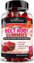 Sugar Free Beet Root Gummies - 가장 높은 흡수를위한 코코넛 오일과 주입 된 Nitric 산화물 Gummies - 에너지 및 전체 바디 건강 지원 - 맛있는 Strawberry 맛 - 60 개 (30 일 공급)