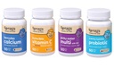 Renzo's Vitamins Kid Essential Bundle - Probiotic, Immune Support, Picky Eater Kids Multivitamin 및 Hercules 칼슘을 함유 한 비타민 C