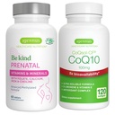 진보된 Prenatal Multivitamin + 높은 흡수 이산화탄소에 의하여 CoQ10 100mg 120 Softgels 임신 지원 뭉치