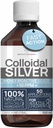 콜로이드 실버 액체 8 fl oz 10 PPM - 생물 활성 수소 실버 물 - 자연 면역 지원 나노 솔 보충 솔루션 - 품질 이온 미네랄 - 유기 구조화 실버
