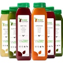 1 일 주스 익지않는 샘에 의해 청결한, 모든 자연적인 익지않는 Detox Cleanse, 몸 리셋을 위한 Juicing, 찬 압박되는 주스 빠른, 건강한 Diet 6 병 12oz를 잠그는 중대한 방법