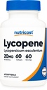 Nutricost Lycopene (20mg) 60 Softgels - 글루텐 무료, 비 GMO