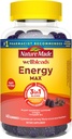 성격은 Wellblends EnergyMAX Gummies, 빠른 행동 카페인, CoQ10 & 비타민 B12 1000mcg, 에너지 지원 거미 비타민, 40 Gummies를 만들었습니다