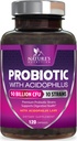 Probiotics 50 억 CFU 서빙 당 - 10 Strains + Prebiotics - 소화 건강, Gut & 면역 지원 - Occasional 변비, 가스 및 여성 및 남성 선반 안정 - 120 캡슐 지원