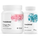 THORNE - Collagen Plus 및 Biotin 8 번들 레이디언트 스킨, 헤어, 손톱 - 30 서빙