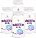 Liposomal Hyaluronic 산 1000mg의 높은 BioavailabilityHyaluronic 산 캡슐, 규정식 보충교재 지원 피부 및 뼈, 240의 캡슐 (4의 포장)