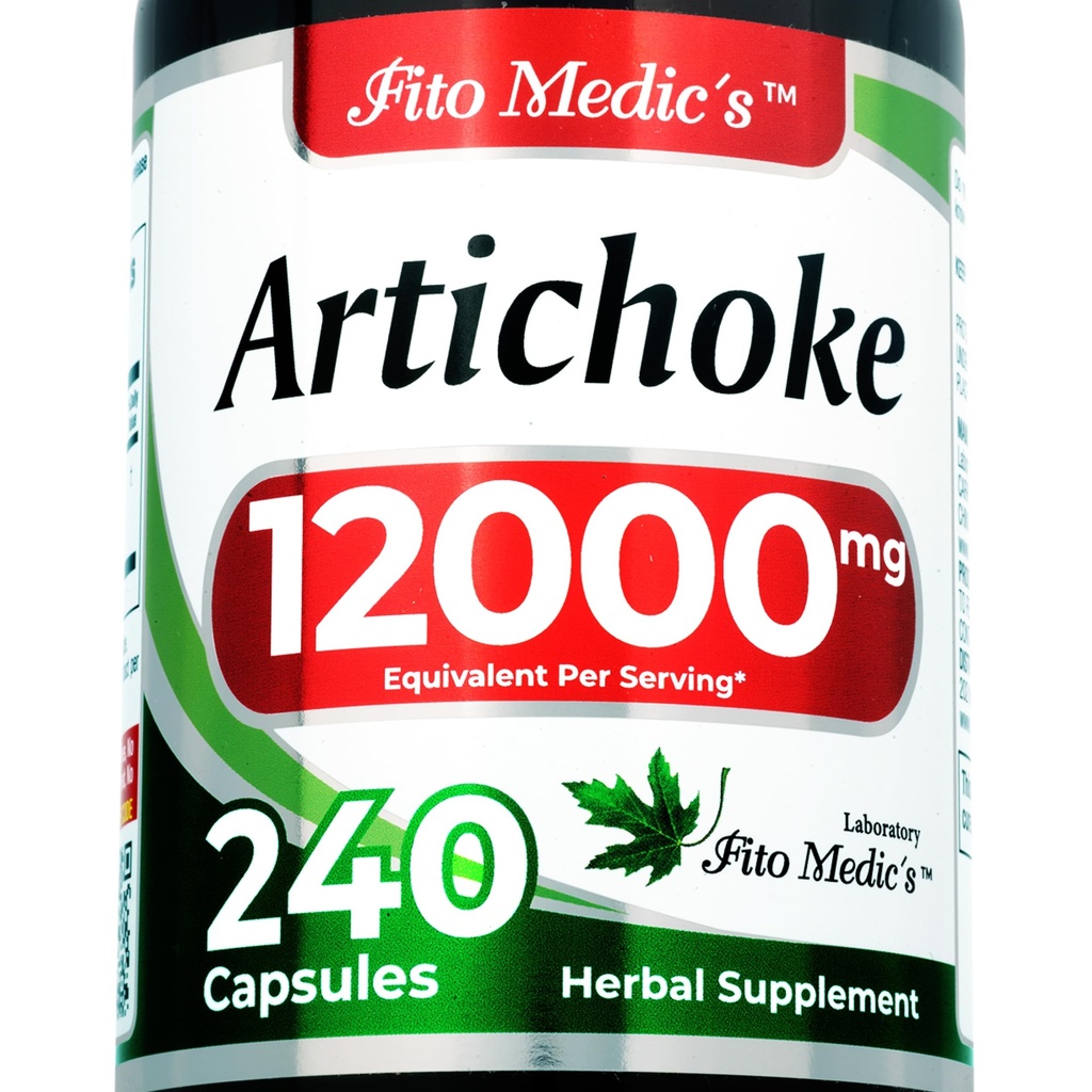 FITO MEDIC'S Lab | Artichoke Extract | Artichoke Extract Capsules |240 캡슐 |12000 mg | 알카초파