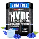ProSupps Mr. Hyde Max Pump Pre Workout Powder - Stim-Free Preworkout Support Blood Flow, Muscle Volume & Endurance - Caffeine-Free Nitric Oxide Gym & Fitness Supplements (블루 레이즈, 20 서빙)
