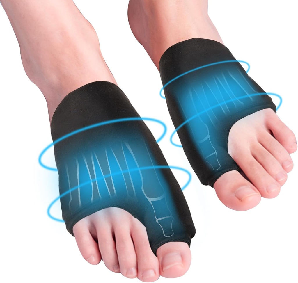 발 얼음 팩은 Bunion 기복 통풍 진통, 재사용할 수 있는 찬 & 열 치료 젤 발 얼음 팩 Arthritic 발가락, 붓기, Fasciitis, 스포츠 부상, 포스트 좌약 회복을 위한 큰 발가락을 포장합니다