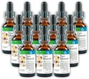 콜로이드 서스펜션 (12 팩) Morter HealthSystem Best Process Alkaline - Nutrient Dense Trace Elements, Fulvic Minerals & Amino Acids에서 Morter Trace 광물