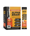 ONNIT 알파 뇌 순간 복숭아 맛 - Nootropic 뇌 부스터 메모리 보충 - 초점, 에너지 및 명확성 - 알파 GPC 콜린, 고양이 클로, L-Theanine, Bacopa - 30ct에 대 한