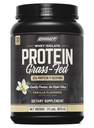 ONNIT 잔디 Fed Whey Isolate 단백질 분말, 바닐라 맛, Whey Protein Powder Dietary Supplement 지원 근육 이익과 운동 회복, Tub 당 30의 서빙, 30.7 oz