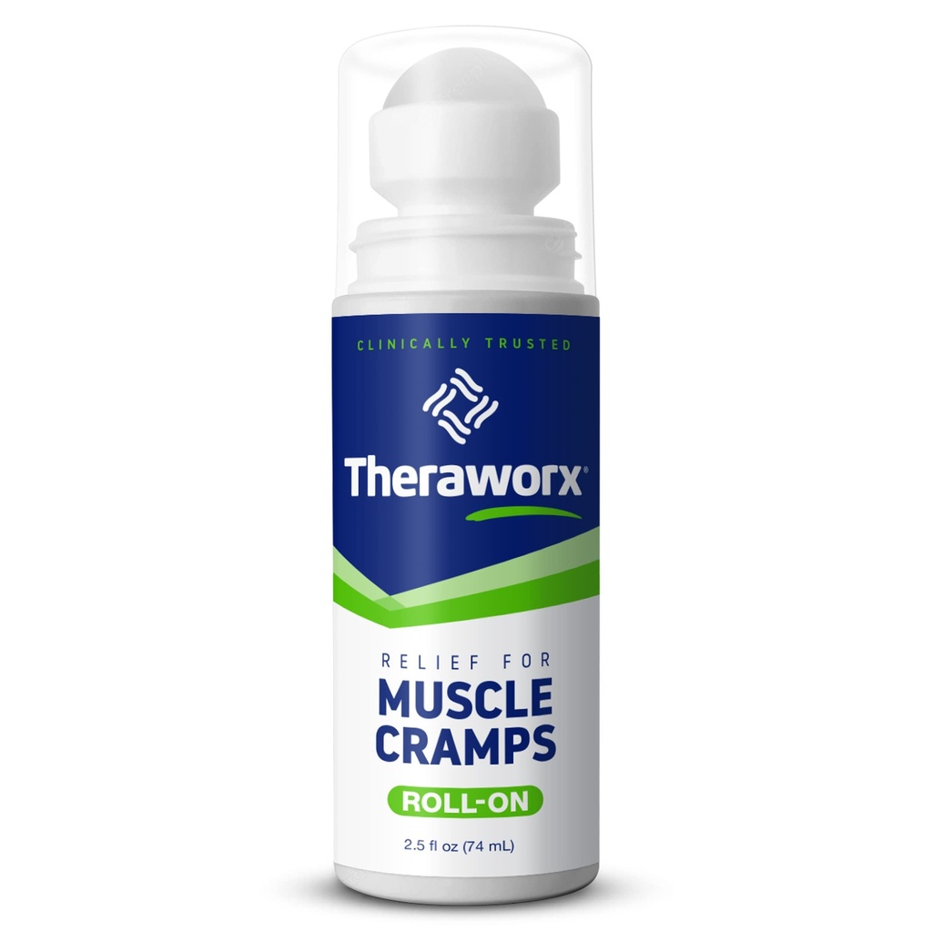 근육 크림 Roll-On Fast-Acting Muscle Spasm, Magnesium Sulfate와 다리 Soreness - 2.5 oz - 1 개