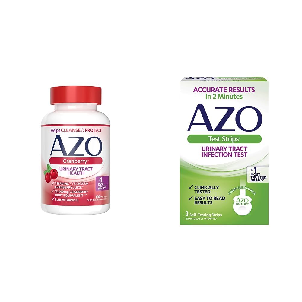 AZO Cranberry Urinary Tract 건강 보충교재 & Urinary Tract Infection (UTI) 시험 지구, 2 분에 있는 정확한 결과, 임상 시험해, 결과를 읽게 쉬운, 3 조사