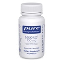 순수한 캡슐화 NSK-SD - 100 mg Nattokinase - 정상 혈액 순환을 위해 - 지원 Fibrinolytic 활동 * - 글루텐 자유로운 & 비 GMO - 60의 캡슐