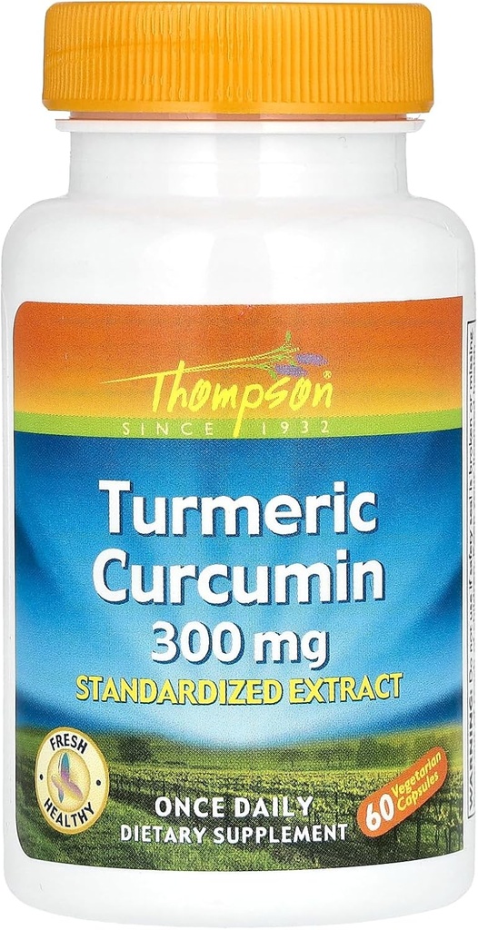 심황 추출물 300mg Thompson 60 모자