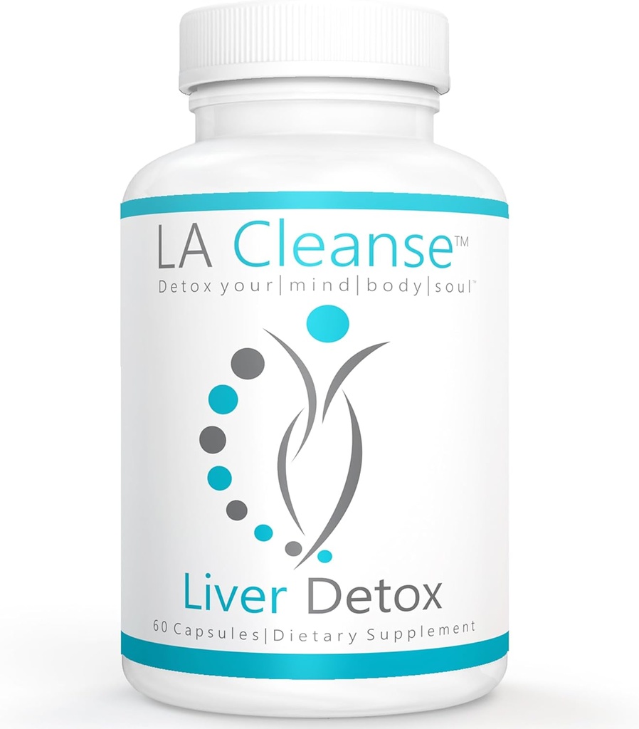 Liver Detox 보조제 - 60 캡슐 - 300 mg Solarplast Spinach 잎 추출물 Artichoke 잎, 우유 가축 씨앗 for Liver Cleanse Detox & Repair and Smoother Digestion