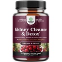 Advanced Kidney Support Supplement - Kidney Cleanse Detox & Repair Cranberry Extract Capsules with Uva Ursi, Sting Nettle & Astragalus for Kidney health - Urinary Tract Health - 120 모자