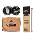 NATURAL SHILAJIT 수지 - 20 그램 Shilajit 보충 Fulvic 산 & 추적 무기물 & Shilajit 꿀 스틱 7 개