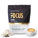 에너지 & Clarity를 위한 초점 커피 크림 - MCT 분말 + Nootropics + Adaptogens - Jitters 또는 Crash 없이 생산력 - Keto, Vegan, 0 Sugar - Taurine, L-Tyrosine, Rhodiola