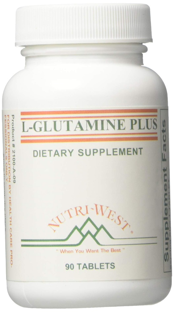 Nutri-West - L-GLUTAMINE 플러스 -90 탭