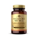 Solgar 비타민 B12 500 mcg - 100 식물성 캡슐 - 에너지 대사 및 신경 시스템 지원 - 비 GMO, Vegan, 글루텐 & Dairy 무료, 고셔, 할랄 - 100 서빙