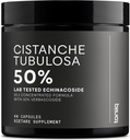 Cistanche Tubulosa 추출물 - 매우 높은 효능 10 : 50 % Echinacoside 및 10 % Verbascoside 추출물 - 고농도 - 제 3 부 실험실 테스트 - 60 캡슐