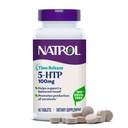 Natrol 5-HTP 100mg의 규정식 보충교재는 균형 잡힌 계류, 90 시간 방출 정제, 22-45 일 공급을 지원합니다