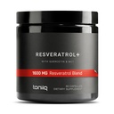 Toniiq 1600mg Resveratrol 혼합 - 매우 높은 순도 및 3rd 파티 테스트 - 추가 Bioavailability에 대한 MCT 오일 - Optimal NAD 보충