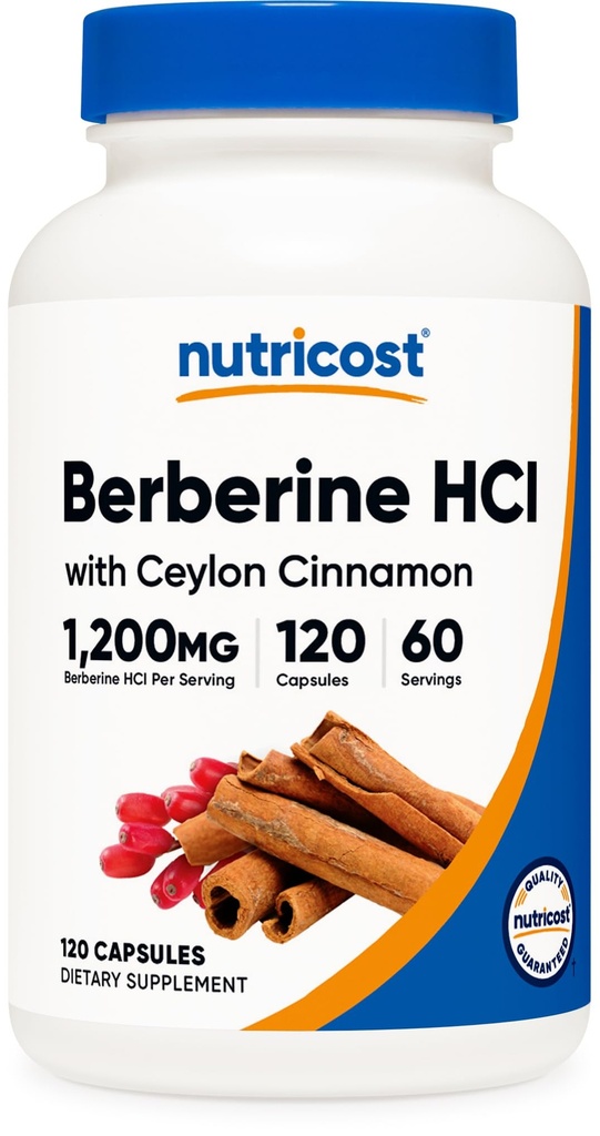 Ceylon Cinnamon 캡슐 (120 캡슐, 60 서빙) - Non-GMO, Animal-Free 제품
