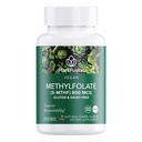 PlantFusion Vegan High Potency Methylfolate 5-MTHF – 빠른 행동 서브 언어 메틸 Folate 보충교재는 6X 더 흡수성 - 비 GMO, 지원 심장 혈관 & 두뇌 - 60 Lozenges입니다