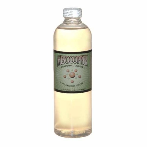 MesoCopper ® 10 ppm 콜로이드 구리 500 mL/16.9 Oz