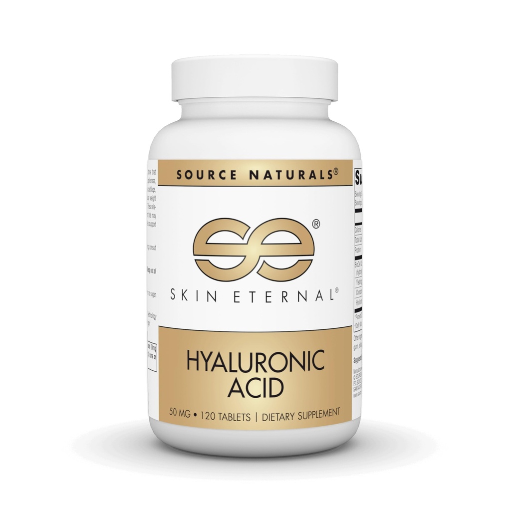 근원 자연적인 피부 영원한 Hyaluronic 산, 50mg - 120의 정제