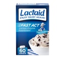 Lactaid 빠른 행동 Lactose Intolerance 기복 모자, Lactase Enzyme는 가스, bloating 및 Diarrhea 때문에 Lactose 감도, 여행과 온고, 60 조사를 위한 단 하나 Serve 보충교재로,