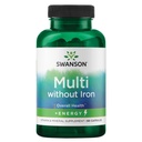Swanson 능동태 하나 Multivitamin 없이 철 90 캡슐