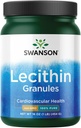 Swanson 100 % 순수한 Lecithin 과립 (비 GMO) 16 Ounce (1 lb) (454g) 과립