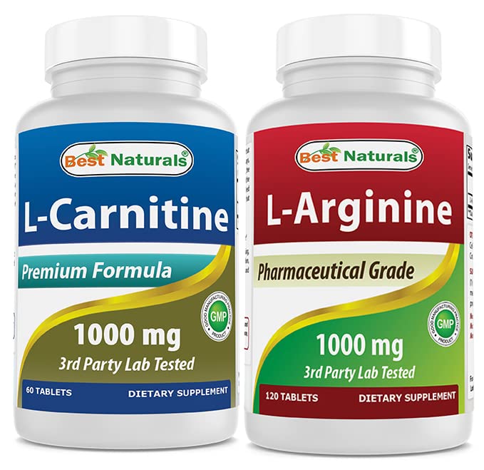 제일 자연적인 L 카르니틴 1000mg & L 아르기닌 1000 mg