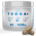 TUDCA + 1000mg Bile 소금 보충 Liver 지원, 해독, 소화 건강 및 피부 건강 - 미국에서 만든 (60 Vegan 캡슐)