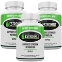 Estro-Halt 3 Pack 180 Tablets- DIM Supplement (Diindolylmethane) 및 Indole-3-Carbinol (I3C) 여성 및 남성을위한 최고의 에스트로겐 블로스터 | PCOS, Menopause 및 PMS를 돕는 천연 아로마 테라피 Inhibitor 비타민