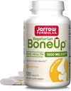 Jarrow Formulas BoneUp Vegetarian - 120 정제 - 뼈 건강 채식을위한 채식주의 채식주의 채식 - 비타민 D3, 비타민 K2 (MKV-7) 및 칼슘 - 60 살