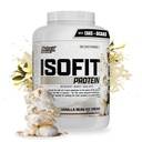 Nutrex 연구 IsoFit Whey Protein Powder 즉시 100 % Whey Protein Isolate (70 서빙, 바닐라 콩 아이스크림)
