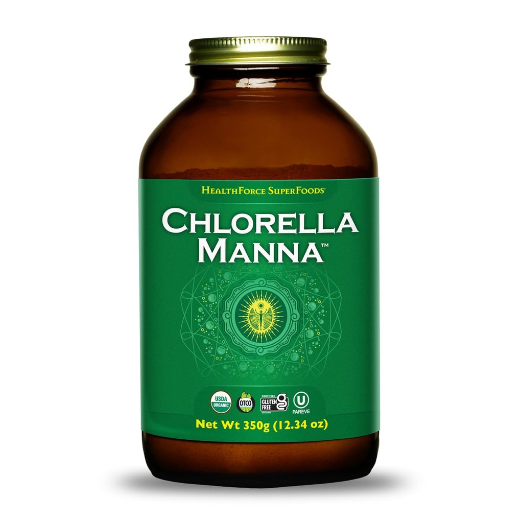 HealthForce SuperFoods Chlorella Manna - 분말 - 350 그램