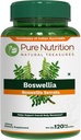 순수한 영양 Boswellia Serrata 15:1 추출물 600mg | 120 모자 | 분 65% Boswellic 산 | 각 서빙 제안 600mg 15:1 추출물 동등한 9000mg 익지않는 Boswellia 분말 | 비 GMO