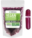 XPRS Nutra 크기 3 빈 캡슐 - 1000 개 빈 채식 알약 - DIY 야채 캡슐 충전 - Veggie Pill Caps (Purple Carrot)