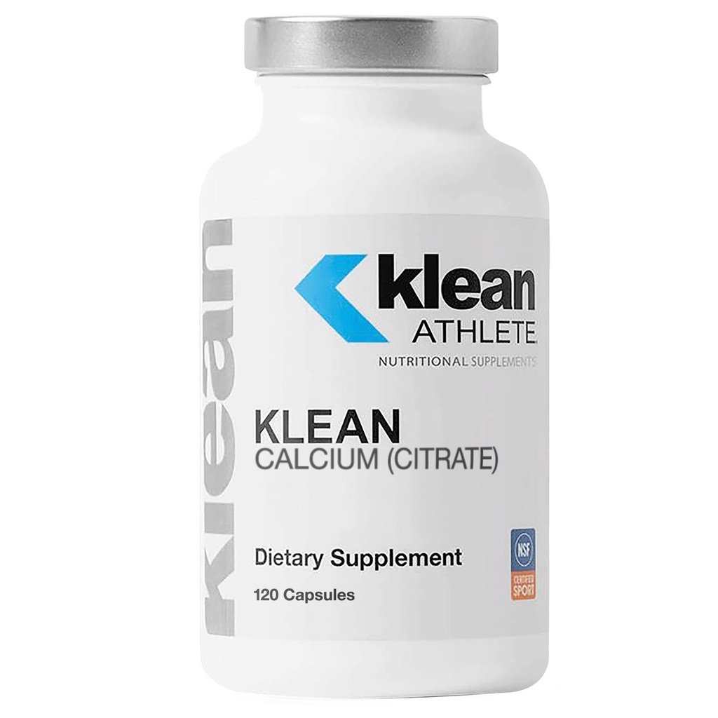 Klean ATHLETE Klean 칼슘 시트 레이트 - 뼈 건강 및 밀도 - 스포츠에 대한 뼈 지원 * - 글루텐 무료, Vegan & Non-GMO - 120 캡슐