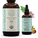 허브에라 허브 클렌징 유기 알코올 프리 텍쳐 | Detox and Cleanse Formula, Extract Supplement | Organic Wormwood Herb, Black Walnut Hull, Cloves Flower Bud | Purge Extract (4 fl oz)