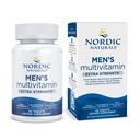 Nordic Naturals Men’s Multivitamin Extra Strength - Bone, Energy, & Blood-Vessel Support - 면역성 보충 - 20 Essential Nutrients - 60 Tablets - 30 서빙