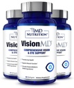 1MD Nutrition VisionMD Eye Vitamin CARMIS - Lutein & Zeaxanthin | 지원 비전 건강, 일상적인 눈 스트레인, & Occasional Dry Eye | 90 Softgels (3-Pack)