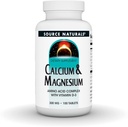Source Naturals 칼슘 및 마그네슘, 아미노산 킬레이트 비타민 D-3, 300 MG - 100 정제