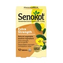 Senokot Extra Strength Natural Vegetable Laxative Ingredients Tablets, Senna Concentrate, Gentle, Occasional Constipation, 12 ct의 Overnight Relief에 대한 이중 강도